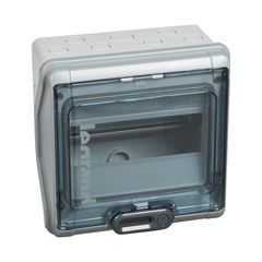 Caja modular estanca plexo³ - ip 65 - ik 09 - 8 módulos - 1 fila