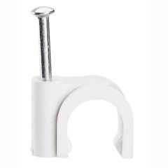 Grapillones fixfor para cable de ø8, longitud 25mm - blanco