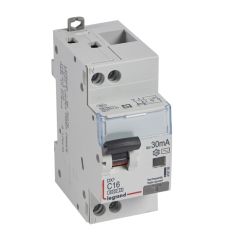 Magnetotérmico diferencial dx³ 6000/10ka - 1p+n- 230v~ -16 a-curva c- 30ma-tipo ac