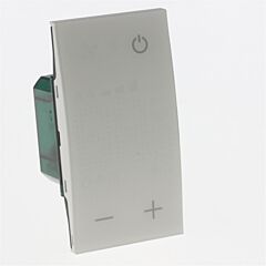 Living now myhome termostato con pantalla retroluminada, blanco