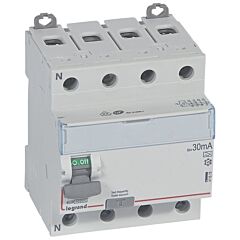 Interruptor diferencial dx&sup3; - 4p - 400v~ - 100a - tipo a - 30ma - 4mod