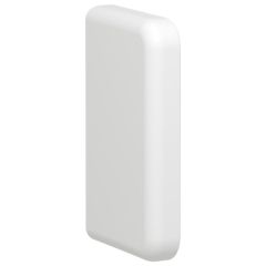 Tapa final para canal fluidquint 40x70 - color blanco