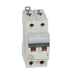 Magnetotérmico dx³ 6000/10 ka - 2p - 230/400 v~ - 16a - curva c