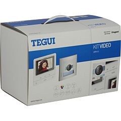 Kit vídeo 1 vivienda 2 hilos, placa sfera new y monitor manos libres classe 100 básico