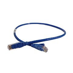 Latiguillo cat.6 u/utp pvc color azul l. 0,5m