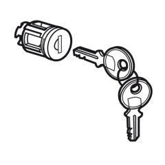 Bombín con llave tipo 405 - para puerta xl³ - con 1 juego de 2 llaves