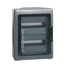 Caja modular estanca plexo³ - ip 65 - ik 09 - 2 filas de 12 módulos