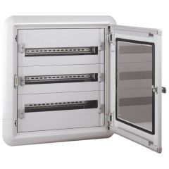 Caja distribución de empotrar xl³ 160 - totalmente modular - 3 filas - 24 módulos
