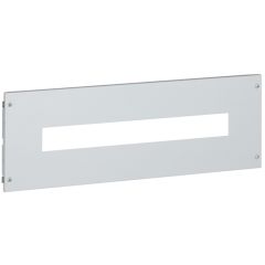Tapa cubrebornas metal xl³ 800/4000 - con tornillos - para aparato modular - alt. 150mm - 24 módulos