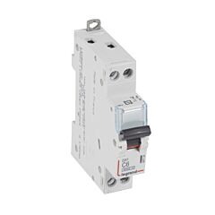Magnetotérmico dx³ 6000/10ka - 1p+n - 230v~ - 6a - curva c - 1mod