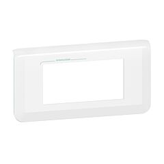 Placa mosaic - 4 módulos - horizontal - blanco antibacteriano