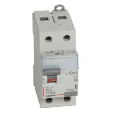 Interruptor diferencial dx&sup3; - 2p - 230v~ - 16a - tipo ac - 10ma - 2mod
