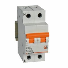 Magnetotérmico rx³ - 1p+n - 230 v~ - 20a - curva c