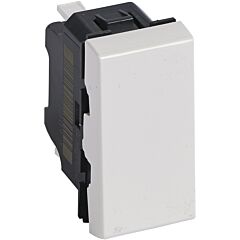 Conmutador mosaic easyled - 1mod - 10ax - blanco