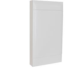 Caja superficie practibox s puerta lisa 4x18mod