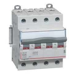 Interruptor seccionador dx³ -is - 4p - 400 v~ - 63a - 4 módulos