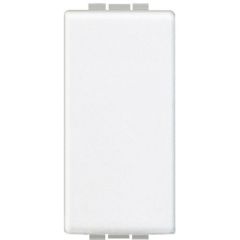 Tapa ciega livinglight - 1 módulo - blanco