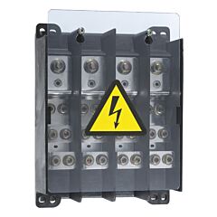 Repartidor de potencia extraplano para bornas - 250a