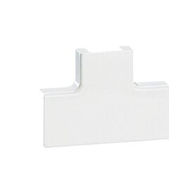 Derivación en t plana - para moldura dlplus 32x12,5 - blanco