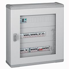 Caja distribución aislante xl³ 160 - totalmente modular - 2 filas de 24mod