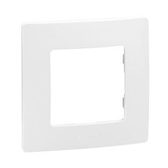 Placa 1 elemento niloe blanco
