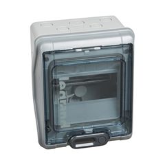 Caja modular estanca plexo³ - ip 65 - ik 09 - 6 módulos - 1 fila