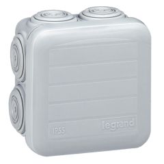 Caja de derivación p/ conexiones, plexo ip55, cuadrada 65x65x40mm