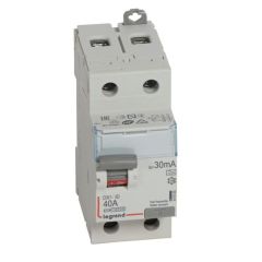 Interruptor diferencial dx³ - 2p- 230v~-40a - tipo a - 30ma - 2 módulos
