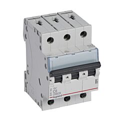 Magnetotérmico tx³ - 3p - 400v~ - 6a - curva c - 3mod