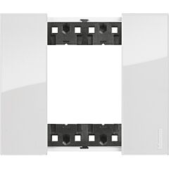 Placa embellecedora living now de color ice - 2mod