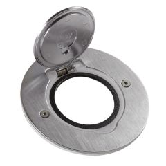 Caja ip44 suelo y mobiliario - 2 módulos - inox