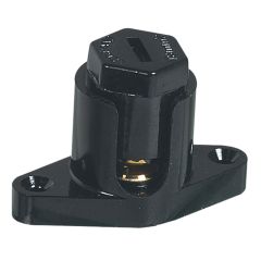 Borna anticizallante para evitar cortar cable con tuerca hexagonal. capacidad de la borna 2x16mm². paso de cable 5,8mm. altura 41mm