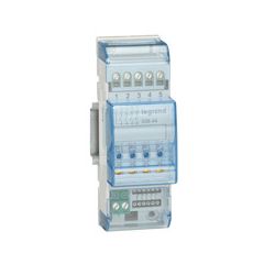 Actuador de 4 relés para iluminación/motor myhome - 2mod