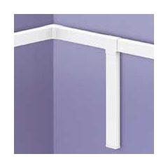 Canal fluidquint de 60x100mm para instalaciones de climatización. longitud 2mt. color blanco