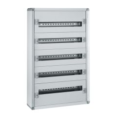 Caja distribución metálica xl³ 160 - totalmente modular - 5 filas de 24mod