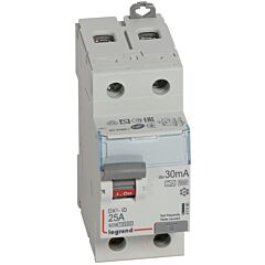 Interruptor diferencial dx³ - 2p - 230v~ - 25a - tipo f - 30ma - 2mod