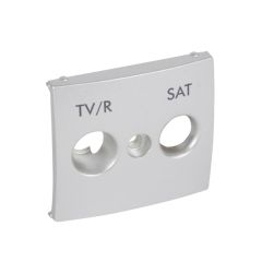 Frontal de acabado universal tv/r-sat valena - para bases de televisión estándar de mercado - aluminio