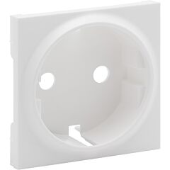 Frontal niloé step - base de corriente 2p+t - blanco mate