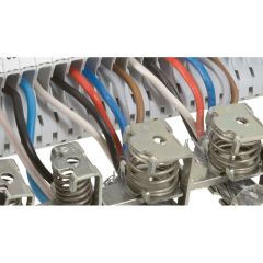 Barra de blindaje para borna viking 3 tornillo/resorte - 10x3mm