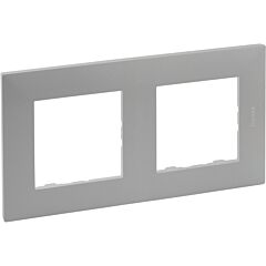 Placa embellecedora niloé step - 2 elementos de color aluminio