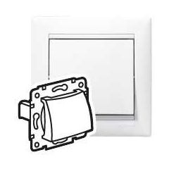 Salida para cables valena - blanco