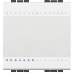 Cruzamiento livinglight 16ax - 250v~ - 2mod - blanco
