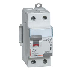 Interruptor diferencial dx³ - 2p- 230v~-40a - tipo ac - 300ma - 2 módulos