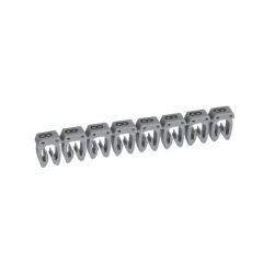 Etiqueta cab 3 para cableado de 0,5 a 1,5mm² - cifra 8 - gris
