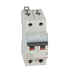 Magnetotérmico dx³ 6000/10 ka - 2p - 230/400 v~ - 40a - curva c