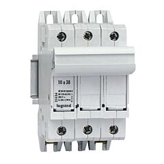Cortacircuitos seccionable - sp 38 - 3p - cartucho fusible 10x38