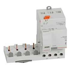 Bloque diferencial adaptable dx&sup3; - 4p - 40a - 30ma - tipo ac - 3mod