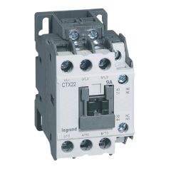 Contactores tripolares ctx³ 22 - 9a - 230 v~ - 1 na + 1 nc - bornas con tornillo