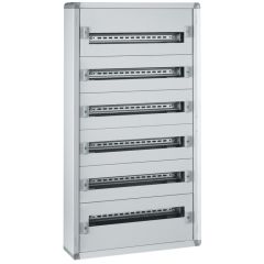 Caja distribución metálica xl³ 160 - totalmente modular - 6 filas de 24mod