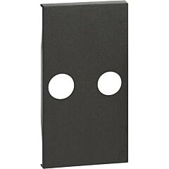 Frontal bases de televisión living now - dark - 2mod